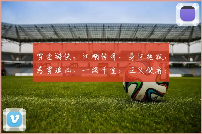 赏金游侠，江湖传奇，身怀绝技，悬赏追凶，一诺千金，正义使者，勇闯天涯。